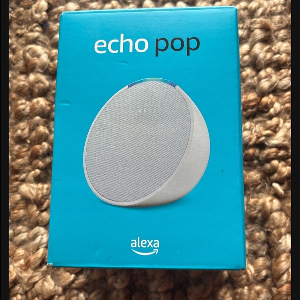 Echo Pop Smart Speaker - White